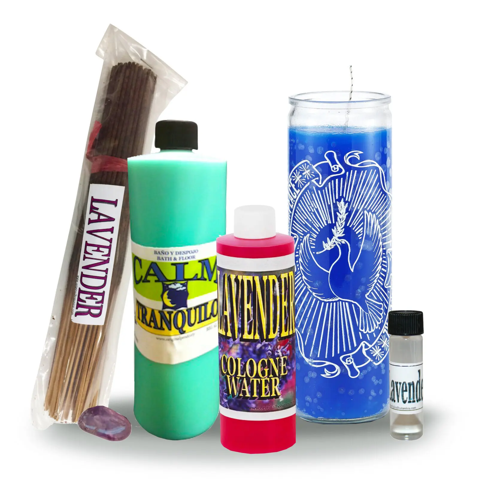 Relaxation Ritual Bundle for Peace & Tranquility | 6 Spiritual Products | Perfect for Meditation