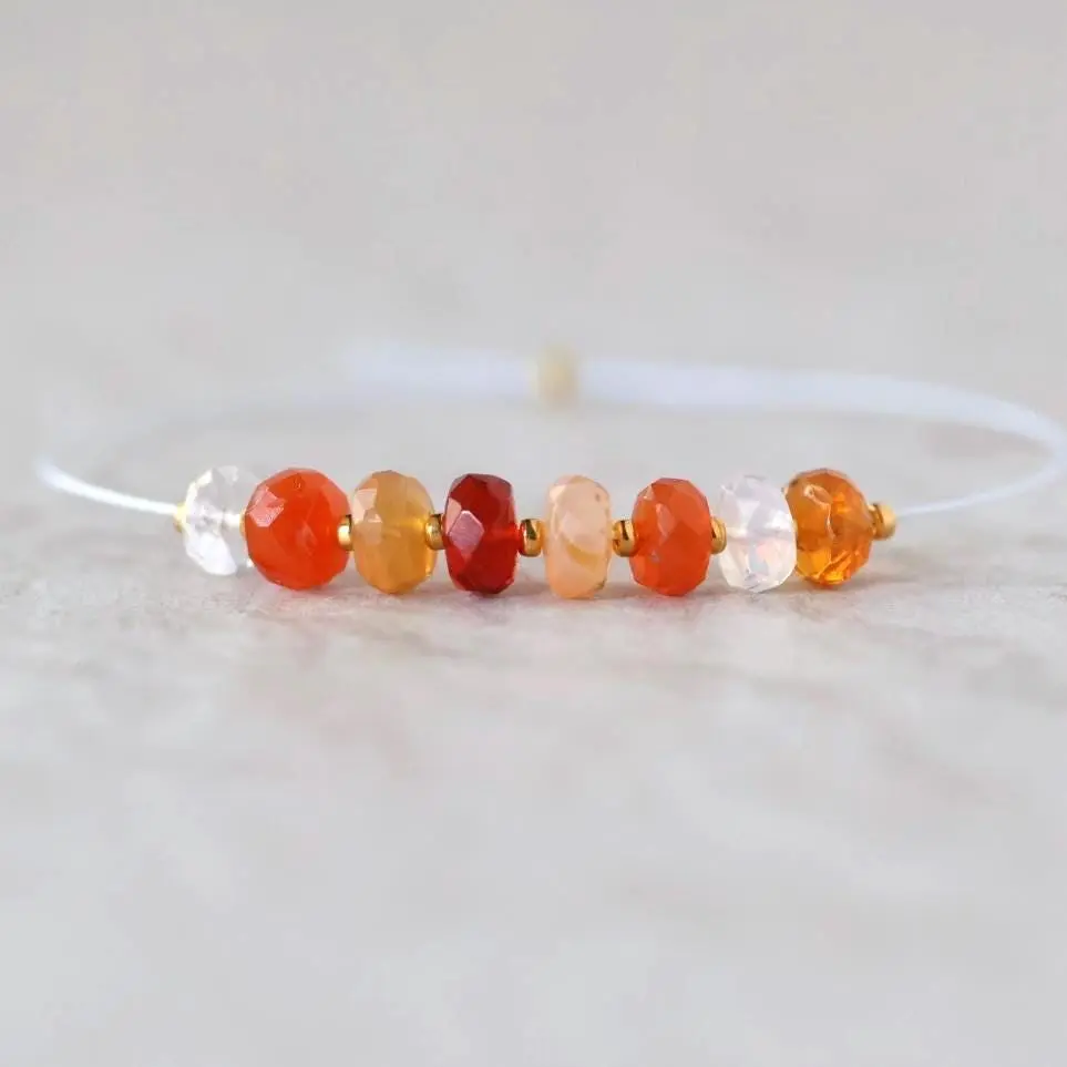 4.5mm 5mm AAA Mexican Fire Opal Rondelle Beads Faceted Natural Opal Beads for DIY Jewelry Making Earrings Pendant Necklace