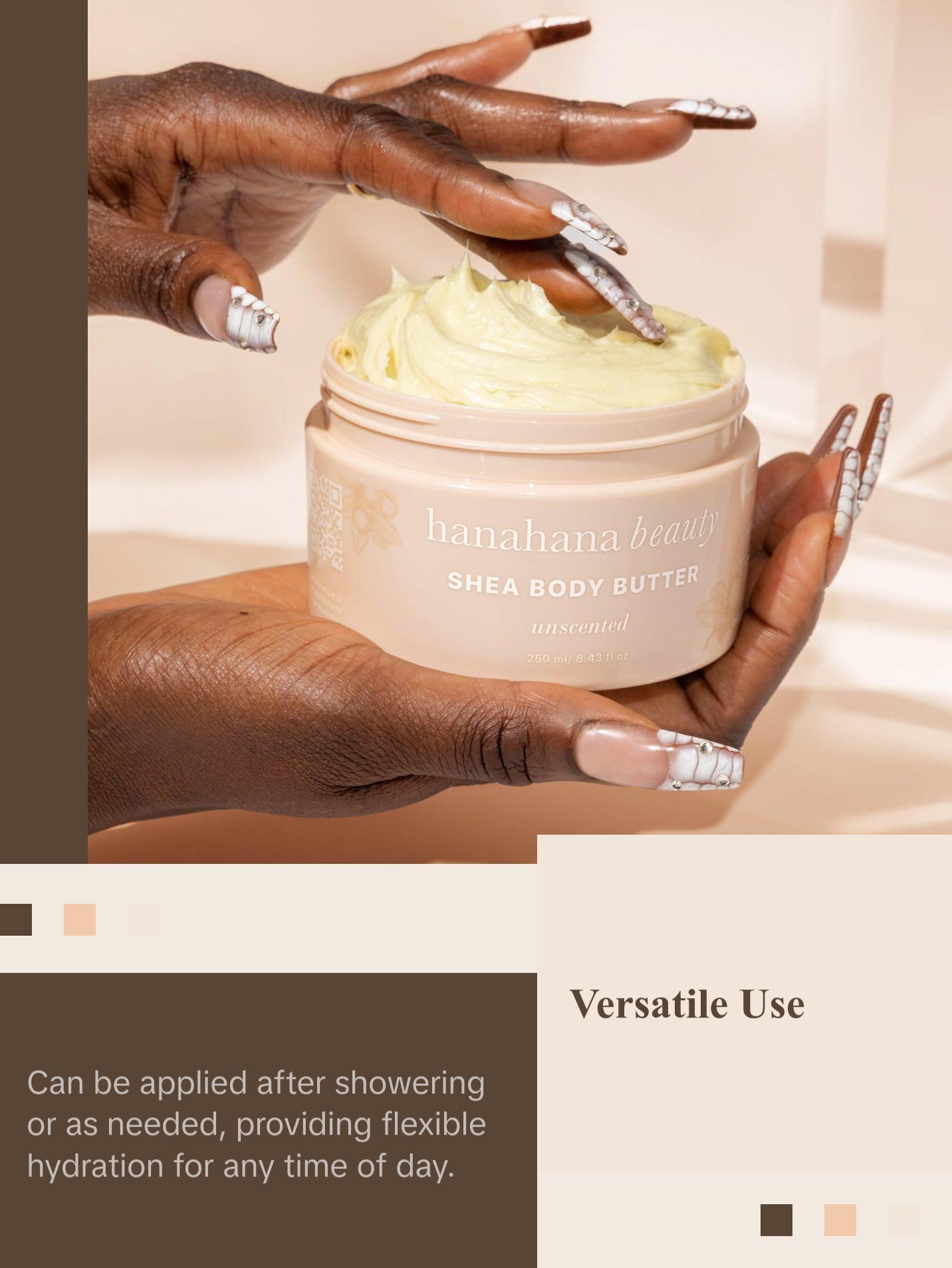 Unscented Shea Body Butter for Skin Moisturizing and Repair - Body Care