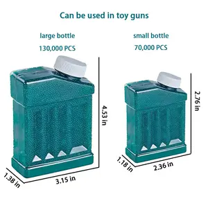 Vase filler, (7–8 mm; 1 bottle contains 130,000 pieces), expansion balls for hydroponic growing media, suitable for hydroponic systems and indoor plant cultivation, hydroponic decorations, vase decorations