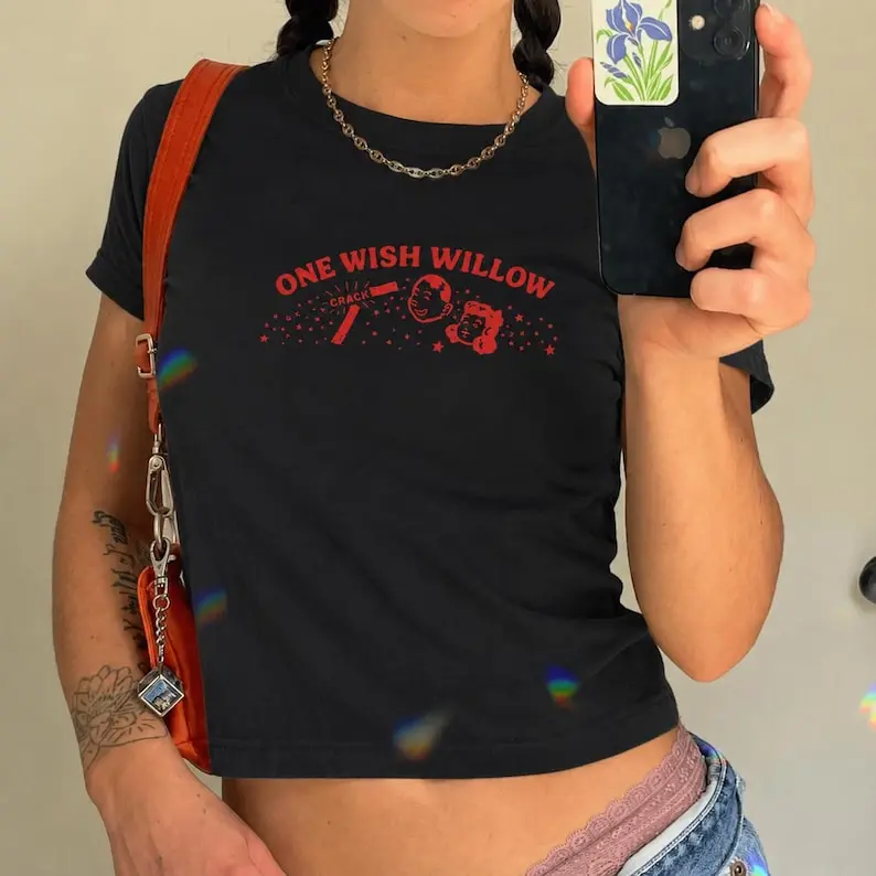 Obsession Movie Baby Tee, One Wish Willow Shirt, Movie Merch, Gildan 5000B Youth Tee, Horror Thriller Graphic Top, Fan Gift Tee Top