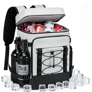 Large Waterproof Insulated Cooler Backpack 30L Leak Proof Portable Outdoor Refrigerator for Summer, Beach, Fishing, Hiking, Picnic & Travel, Ideal Gift for Men, Husband & Valentine's Dayerproof,leak proof cooler backpack,cooler backpack