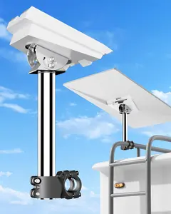 Fit for Starlink Gen 3 RV Mount 120 Adjustable, 304 Stainless Steel for Gen 3 Starlink RV Ladder & Roof Rack Mount, Compatible with  Link V3 Pole Clamp Mounts for RV, Camper, and Yacht