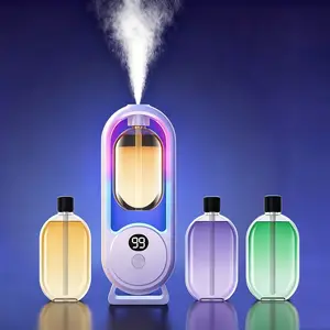 Home Aromatherapy Mist Maker with Dual Aromatherapy Function, Includes 3 Essential Oils, Timer-Controlled Automatic Spray with 5 Spray Modes, USB Charging, Long Battery Life for Multi-Scene Use Aromatherapy Diffusers