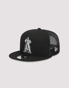 New Era MLB Los Angeles Angels of Anaheim 9FIFTY Evergreen Trucker Snapback