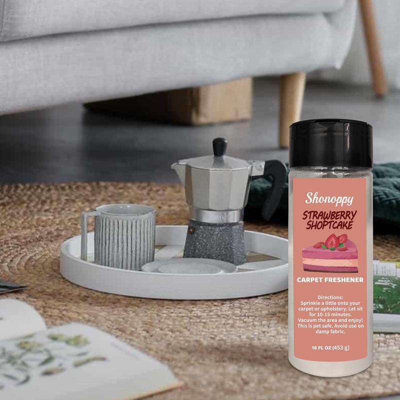 Household&Pet Carpet Freshener Deodorizing - Upholstery Deodorizer Powder Mop Soap, Scented Home Fragrance Deodorizer and Cleaner