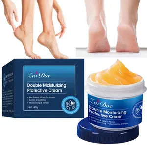 ZaiDoc Double Moisturizing Protective Cream 40g Fast Absorbing Non-Greasy Formula for Dry Rough Skin Dual Hydration Moisture Moisturizer Daily Hydrate Hydrating Smooth