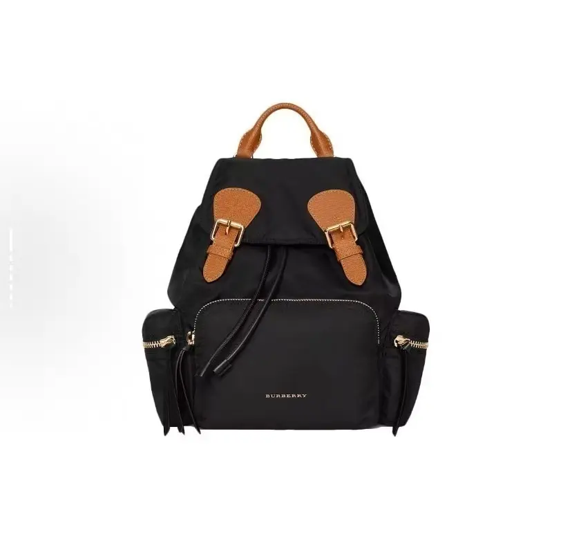 Pre-owned BURBERRY Nylon Backpacks Small and Leather Backpack