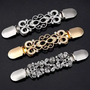 3 Pcs Vintage Female Dress & Sweater Clips Set - Retro Cinch Clips for Shirts, Cardigans, Shawls, Waist Decor, Easy-to-Match Brooch Pins for Women, Perfect Gift for Friends & Family, Women's Clothes, Fashion For Women