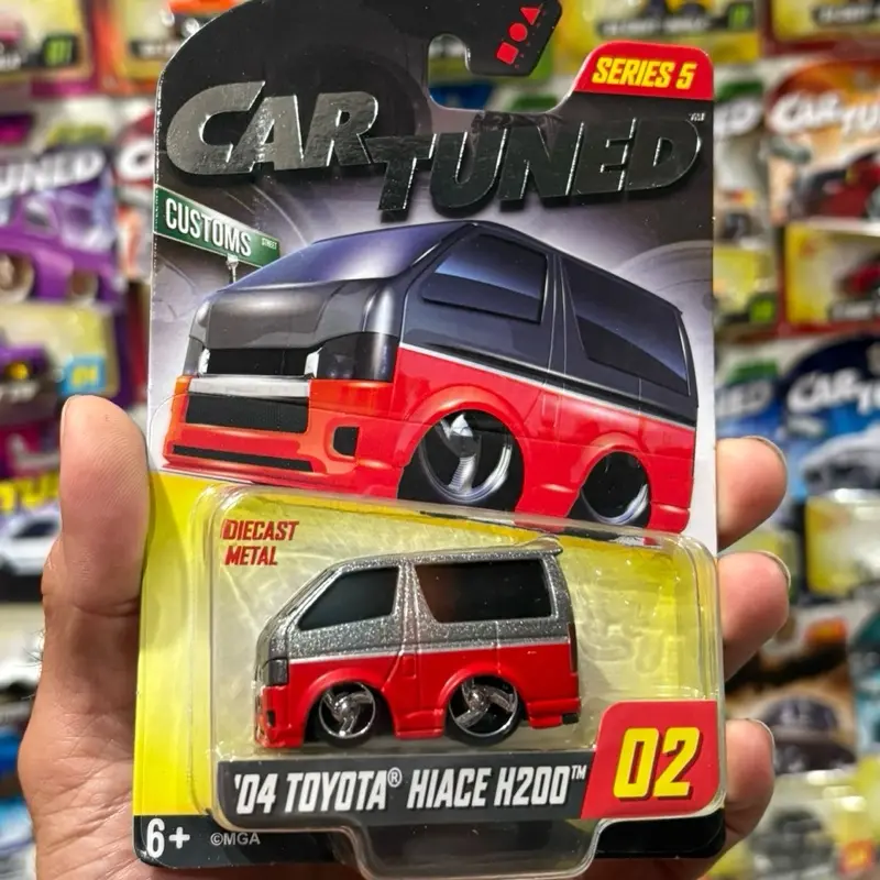 Exclusive Car tuned series 5 2004 hiace h200 diecast car