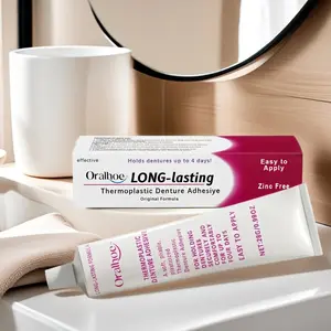 Dental Adhesive Balm for Dentures, Enhances Comfort, Secure Hold, Non-Flammable, Notified Via Scpn/cpnp, Ideal for Fixed Dentures