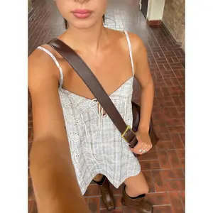 Belong Together Mini Dress Blue Check