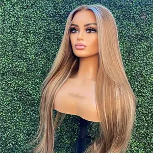 Lovestory Ava Synthetic Lace Front Wig Long Silky Straight Hair Wig Heat Resistant Glueless Lace Front Wig for Women 13x4 Free Part Gorgeous Lace Wig