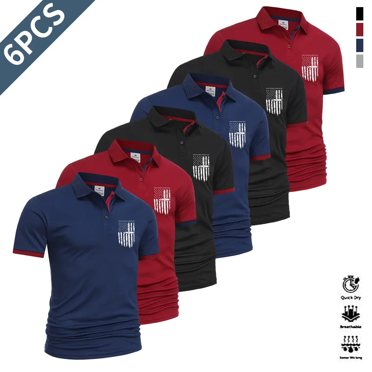 Blue-Red-Black-Blue-Red-Black