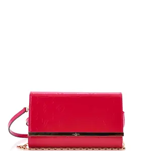 Pre-owned Louis Vuitton Patent Leather Shoulder Bags Ana Bag Monogram Vernis
