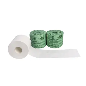L&B Bamboo Bliss Eco-Friendly 3-Ply Unscented Toilet Tissue, Daily Use Sheet Toilet Paper, 6-Pack Home Care Supply