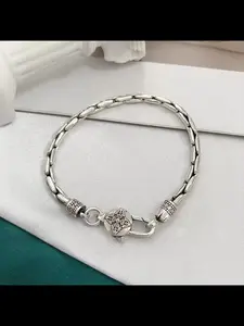 Vintage Handmade Snake Bone Bracelet Unisex Ethnic Style Fashion Accessory, Casual Trendy Couple Jewelry for Men and Women, Exquisite Bracelet