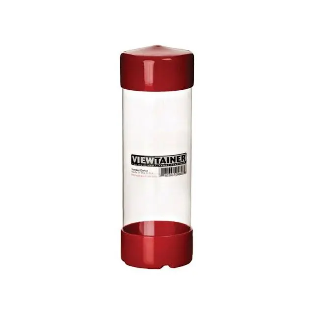 212 MAIN Slit-Top Plastic Container, Viewtainer CC27508, 2.75 in. x 8 in. - pack of 15