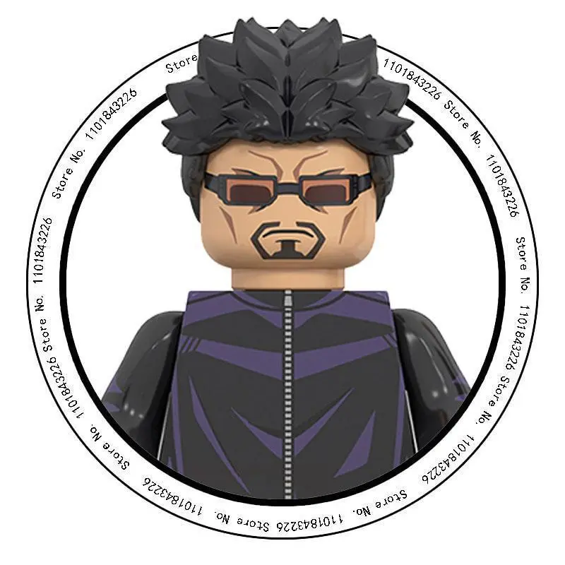 WM6202 Jujutsu Kaisen 4.5cm Minifigures, Itadori Yuji-Gojo Satoru-Ryomen Building Block Accessories, Unisex Christmas Gift Home Decor Statue
