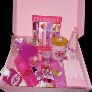 COCOMONEY COTTOnCANDyCOLLECTIOn LIMITED EDITION BOX with free gifts face hair and body care cosmetics and home