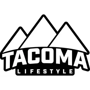 Tacoma Lifestyle White OG Sticker