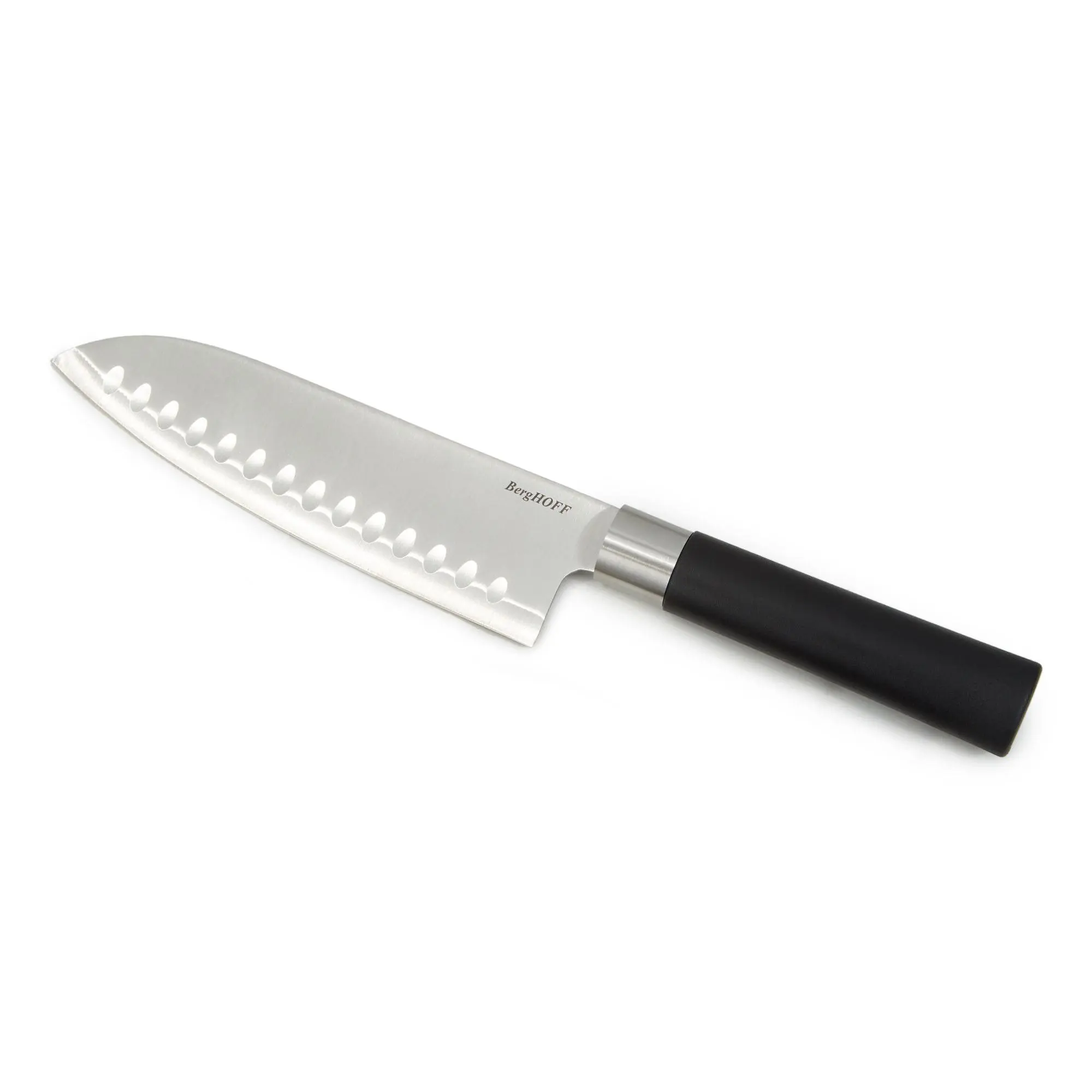 BergHOFF DiNA Codon Scalloped Santoku Knife, 6.75" BergHOFF DiNA Codon Scalloped Santoku Knife, 6.75"