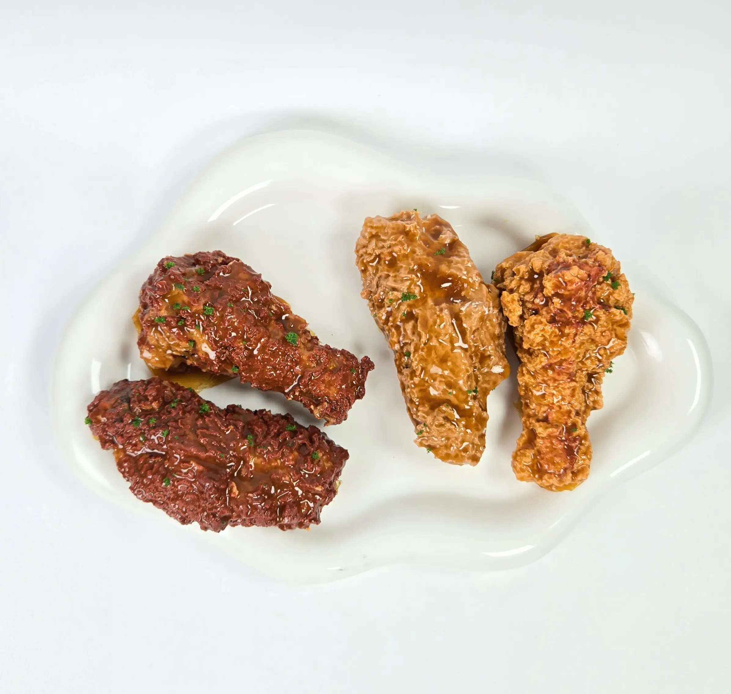 Squishy BBQ Chicken Wings