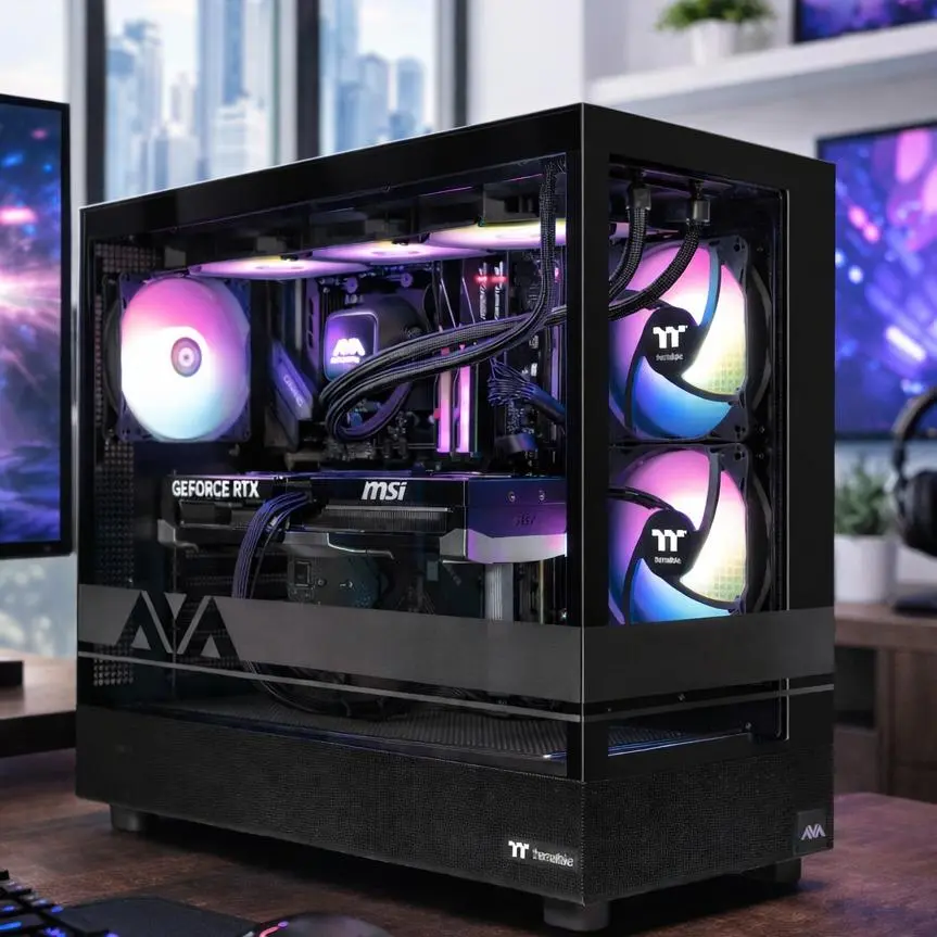 Elite Prebuilt Gaming PC - Ryzen 9800X3D, RTX 5080, 48GB DDR5, Ready to Ship