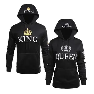 Black and Gold King/ Queen Sweatshirt Black and Gold King/ Queen Sweatshirt