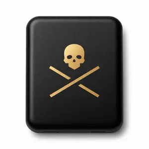 Intoxicated Cosmetics Signature Skull LED Mirror