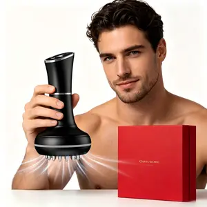 Full Body Electric Meridian Massage Brush, Upgraded Scraping, Vibration & Heat Therapy, Multi-Functional Muscle Relaxation & Body Shaping Tool, Practical Household Gift for Parents & Family Daily Relaxing Daily