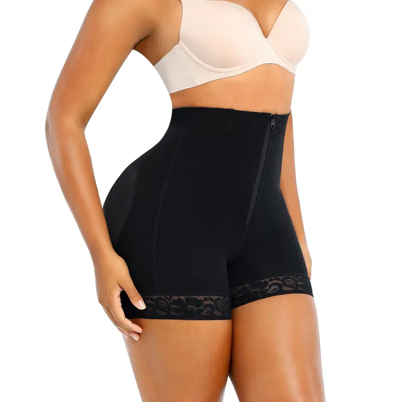 Shapellx AirSlim Lace Steel Boned Shapewear for Women Butt Enhancer Tummy Tucking Shorts Womenswear Comfort Fajas Colombianas Basic Post Surgery 6
