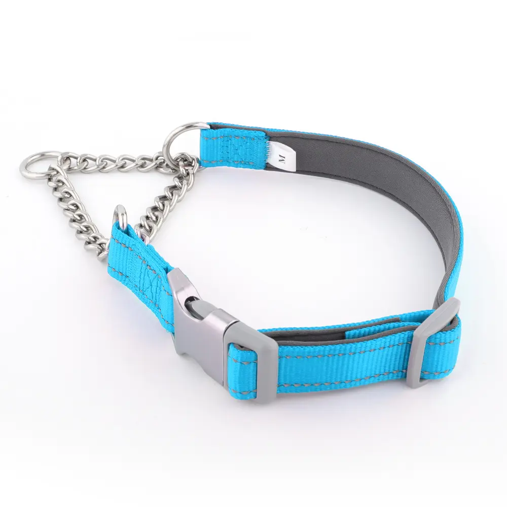 小物 DOUBLE MINI PITBULL CHAIN ( Order) Dog half-chain collar, dog leash, pet collar, leash for large and