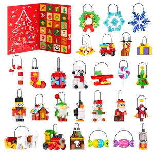 【FREE GIFTS】24Pcs & 2025 Christmas Advent Calendar 24 Days of Surprises for Kids Boys Girls ABS Material Xmas Tree Decoration Stuffer Toys Kit with Vibrant Colors and Versatile Use