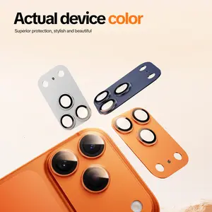 Camera Lens Protector for iPhone 17 Pro Max: Integrated Full-Coverage Protection—Drop-Resistant and Scratch-Resistant.