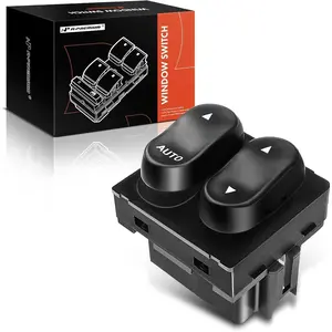 Premium Front Driver Power Window Switch Compatible With Ford F-150,F-250 1999-2002 (F-150) 1999 (F-250) Standard Cab 2-Door Only, Replace # XL3Z14529AA