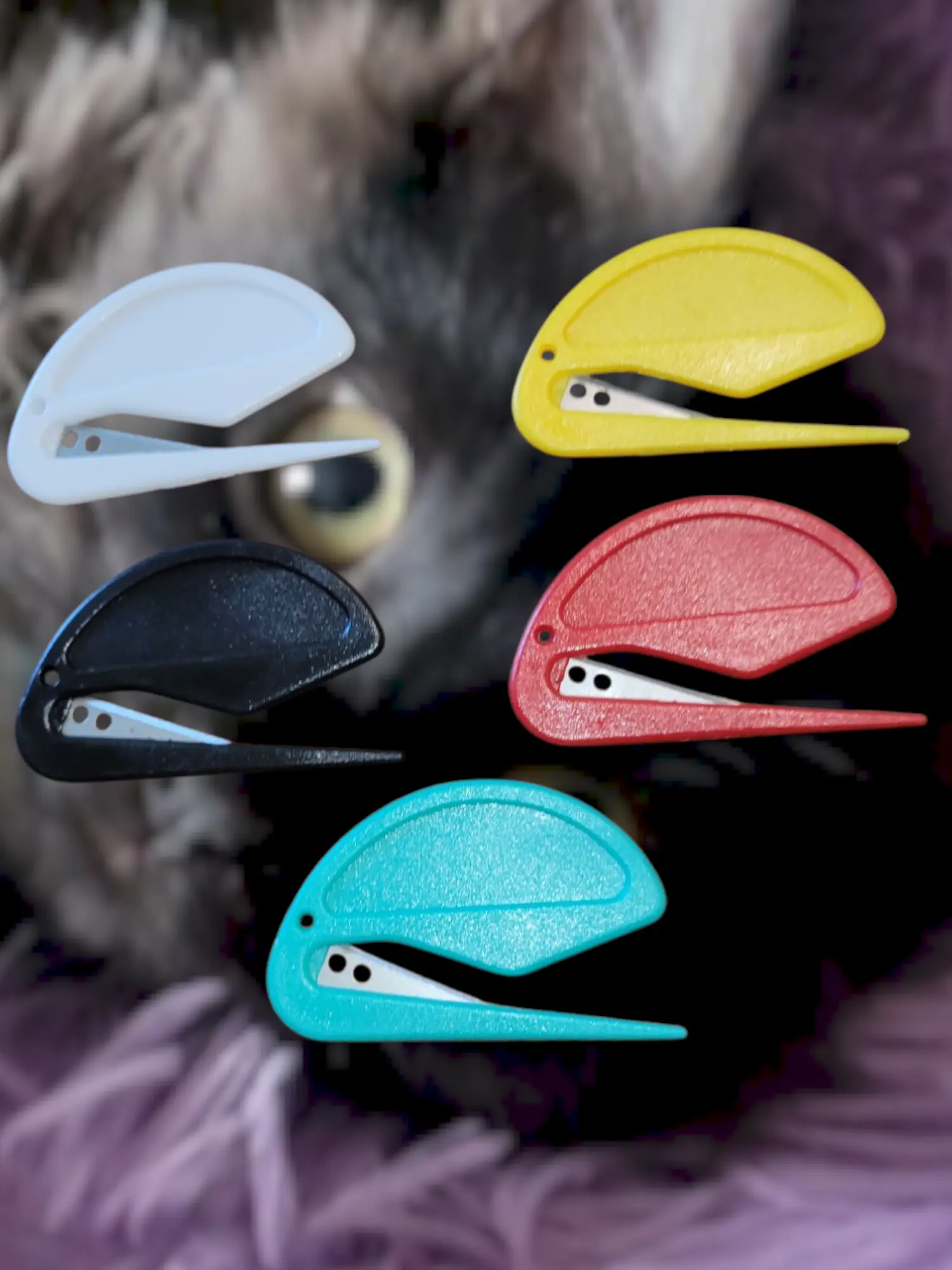 Mat Splitter with Plastic Handle & Thin Guide, Safely Remove Mats from Pet's Fur