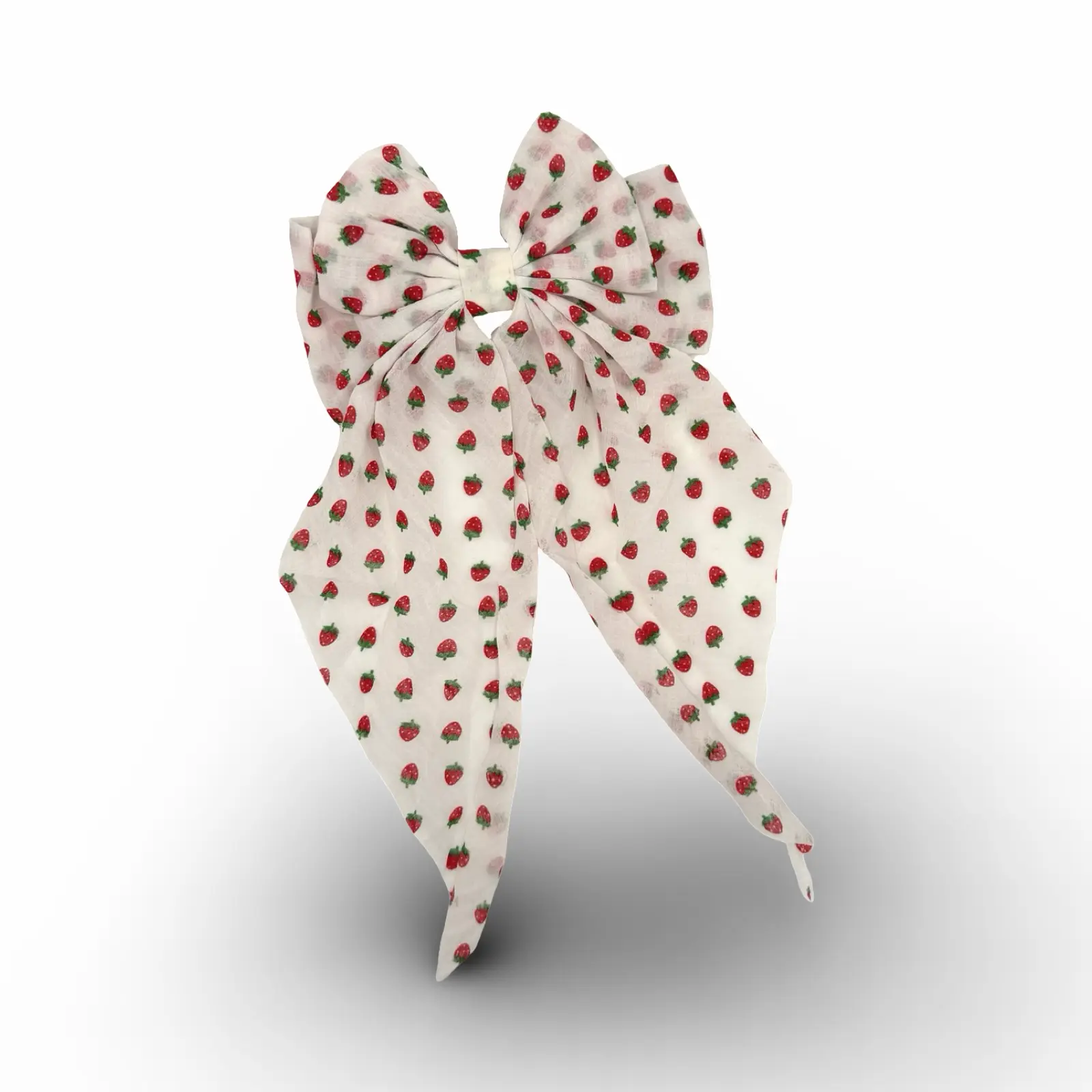 Summer Strawberries Hair Bow