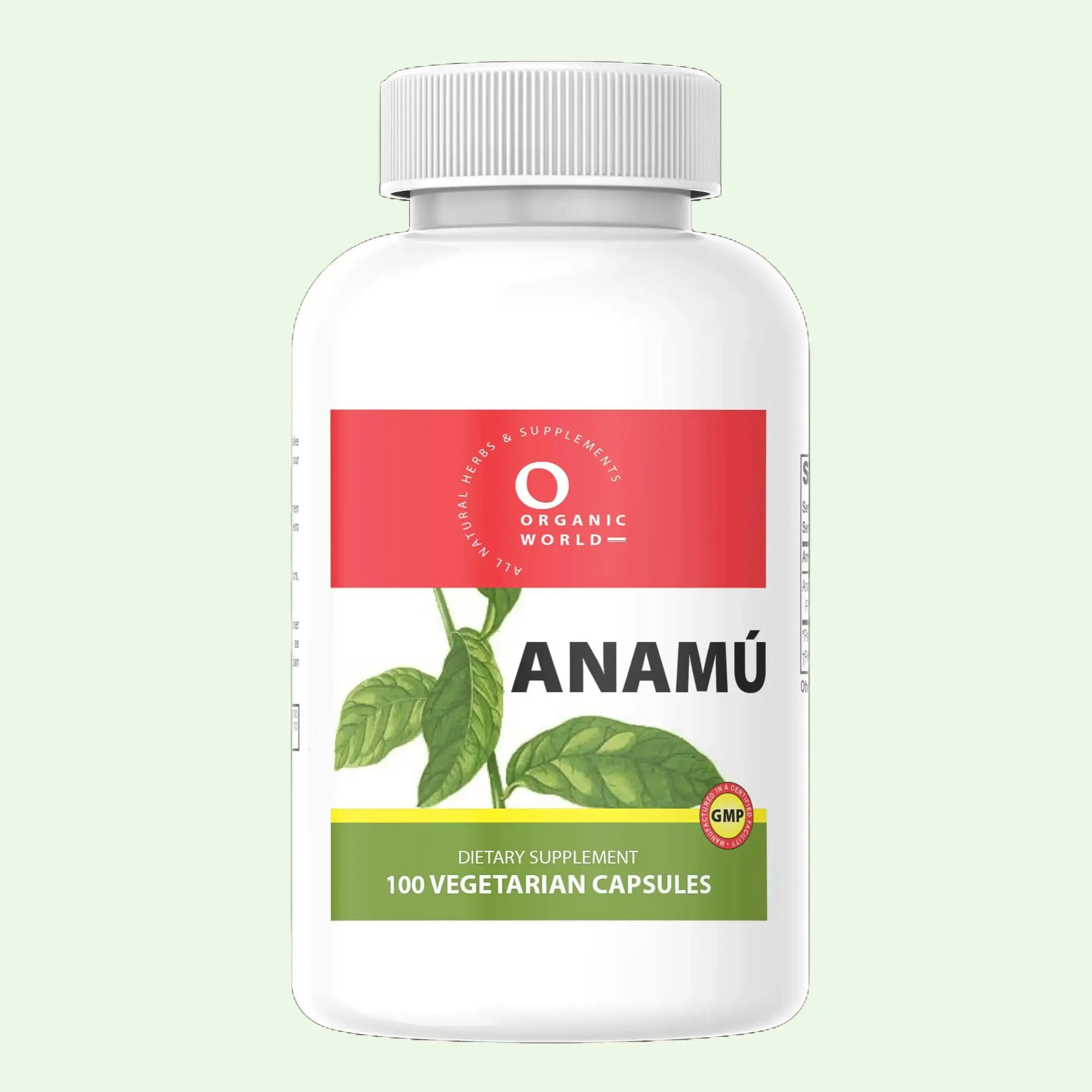 Anamu Capsules - 500 mg, Natural Detox & Immune Booster