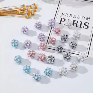 DIY printen bead,rhinestone beads,Acrylic beads