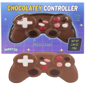 Chocolatey Video Game Controller, Valentine's Day Candy Gift for Gamers, 2.46 Ounces