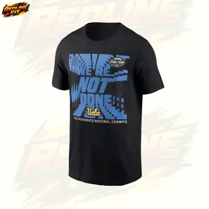UCLA 2026 March Madness Final Four Basketball Fan Shirt, Logo College Tournament Tee, Sweatshirt, Hoodie, We're Not Done Graphic T-Shirt, Unisex Outfit