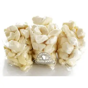 Cheddar Cheese Curds |   3 lbs |   Milky, Springy Salty Authentic Wisconsin White Cheddar Cheese Curds