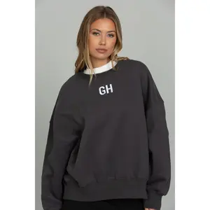 Off-Black GH Embroidered Sweatshirt