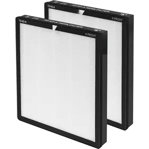 TZ-K2 Air Purifier Replacement Filter, 3-in-1 HEPA High-Efficiency Activated Carbon Filter, TZ-K2-A, 2 Pack