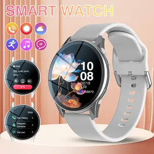 Smart Watch with Wireless Calling, Multi-Sport Modes, Call & Message Alerts, Custom Wallpaper, Fitness Tracking, Compatible iOS/android, Health Fitness Smartwatch, Multifunctional Smartwatch