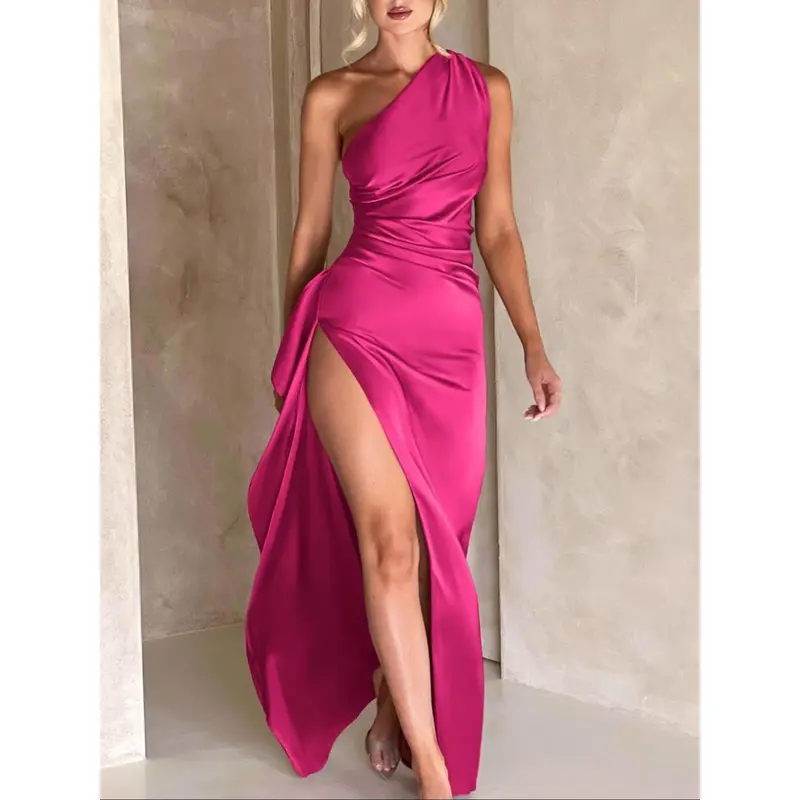 abstract one shoulder dress fashion nova - TikTok Shop