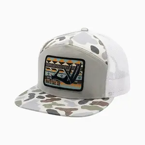 Limited Edition Camo Trucker Hat for Men New 2026, Deer Patch Mesh Snapback Cap, Outdoor Hunting Baseball Hat, Trendy Camo Hat 2026, Western Tactical Streetwear Gift