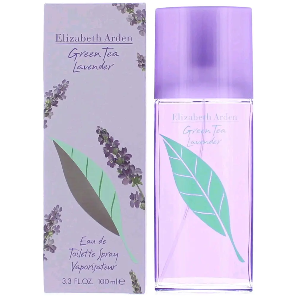Green Tea Lavender by Elizabeth Arden, 3.3 oz EDT Spray for Women, Signature Scent, Clean Girl Perfume, Relaxation, 3.3Oz, Refreshing, Relaxing, 3.3 Fl Oz