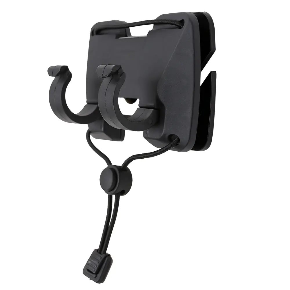 3rd Hand Fishing Clip Rod Holder Rotatable for Fly Fishing Bank Fishing Belt Wading Accessories